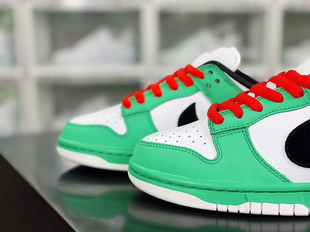 280 SB Dunk Low Pro”Heineken”扣篮系列低帮休闲运动滑板板鞋“皮革白绿喜力”304292-302