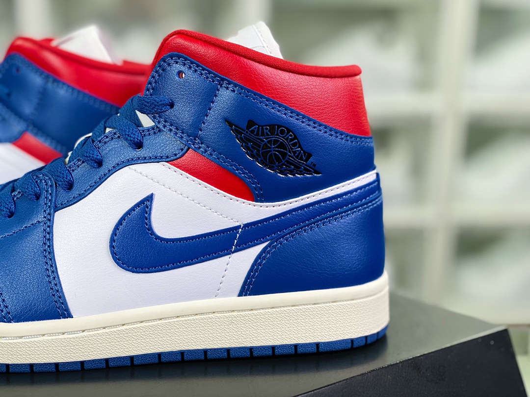 280  Wmns Air Jordan 1 Mid”Grey Sail”AJ1乔丹一代中帮经典复古文化休闲运动篮球鞋“灰白2.0”BQ6472-115