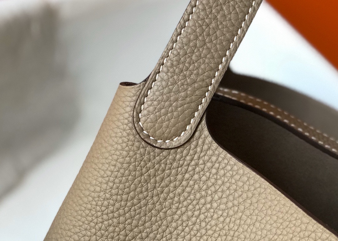 Picotin 菜篮子 18CM・22CM - 高級Togo小牛革製