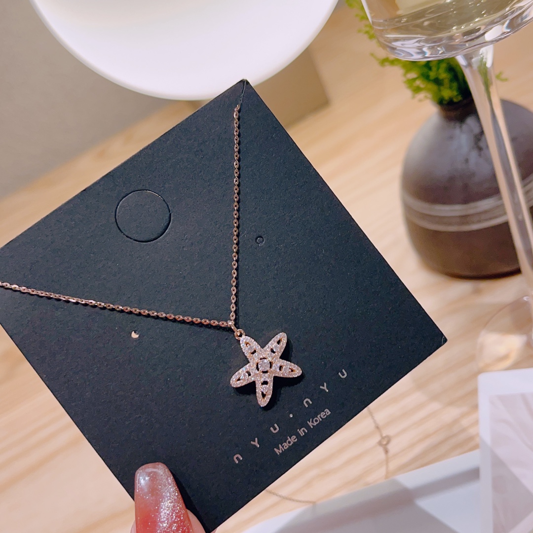 ラグジュアリー高品質シルバーネックレスシルバー 記念日