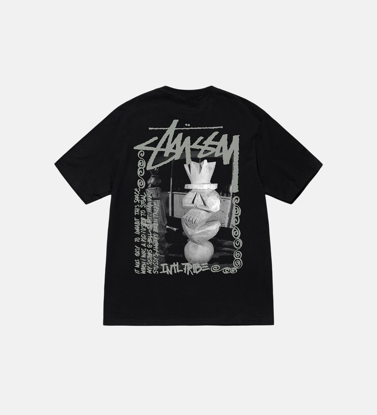Stussy 2023 Spring/Summer Loose Cotton T-shirt in Black, Tibetan, White – 230g, SMLXL - 图片 2
