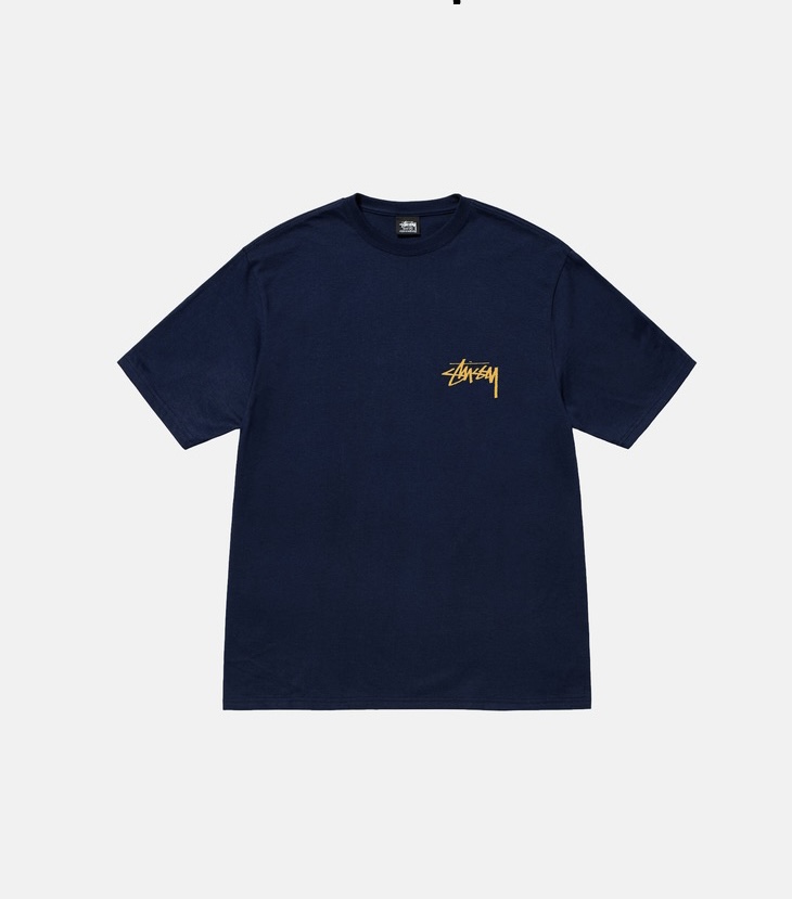 Stussy 2023 Spring/Summer Loose Cotton T-shirt in Black, Tibetan, White – 230g, SMLXL - 图片 6