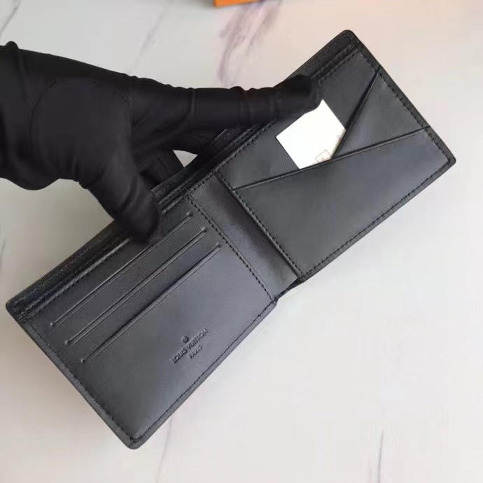RFID blocking leather wallet color options