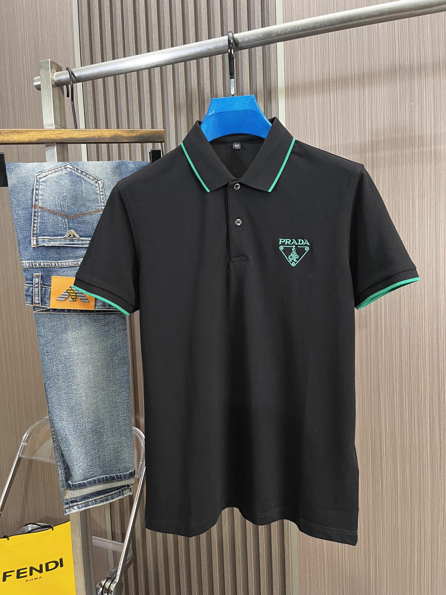 Prada Clothing Polo T-Shirt Short Sleeve