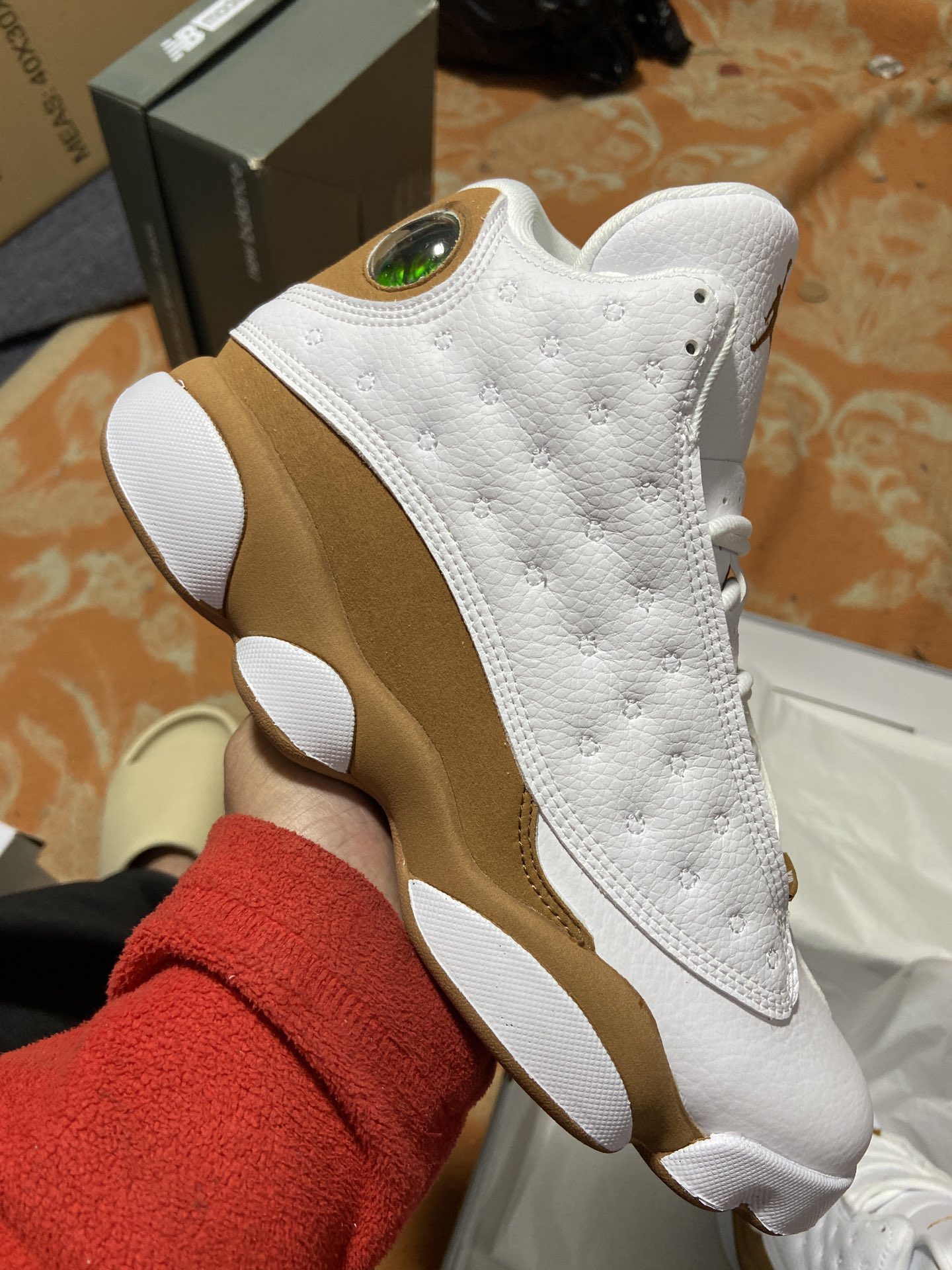 aj13小麦高帮尺码40-47.5A