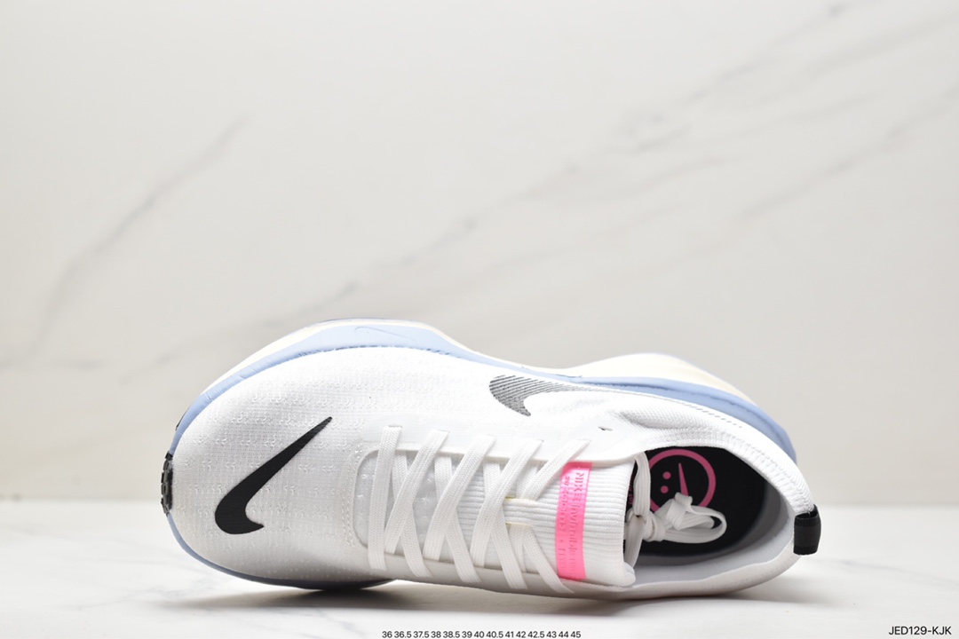 150 耐克NIKE ZOOMX INVINCIBLE RUN FK3 短跑马拉松系带系列轻量休闲运动慢跑鞋 DR2615-100