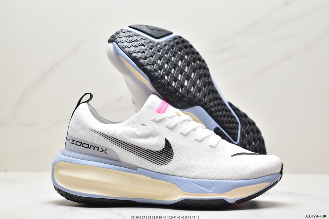 150 耐克NIKE ZOOMX INVINCIBLE RUN FK3 短跑马拉松系带系列轻量休闲运动慢跑鞋 DR2615-100