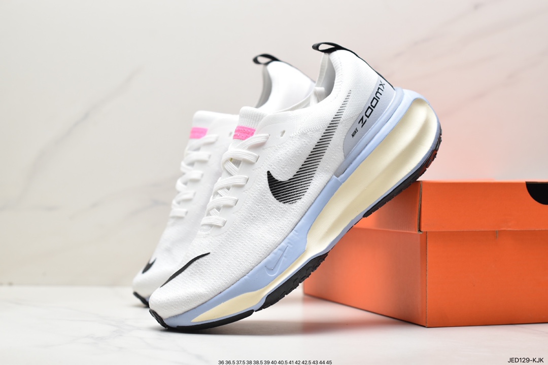 150 耐克NIKE ZOOMX INVINCIBLE RUN FK3 短跑马拉松系带系列轻量休闲运动慢跑鞋 DR2615-100