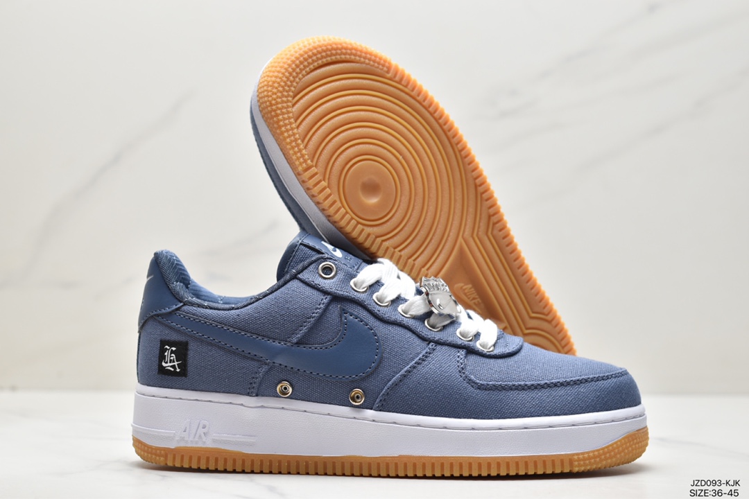 140 耐克Nike Air Force 1 Low 空军一号低帮百搭休闲运动板鞋FJ4434-491