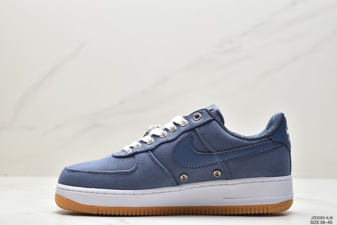 140 耐克Nike Air Force 1 Low 空军一号低帮百搭休闲运动板鞋FJ4434-491