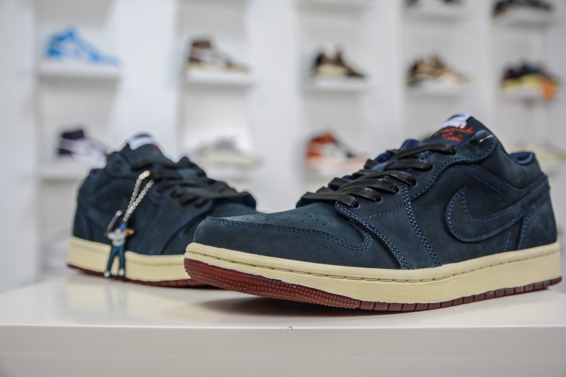 280 纯原 Eastside Golf x Air Jordan 1 Low 深蓝 DV1759-448