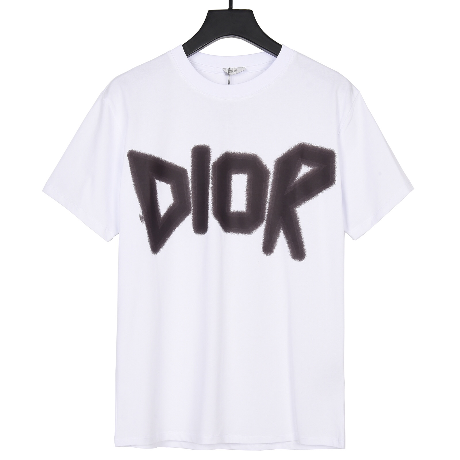 Dior/迪奥23Fw夏季新款手绘大字母logo印花短袖