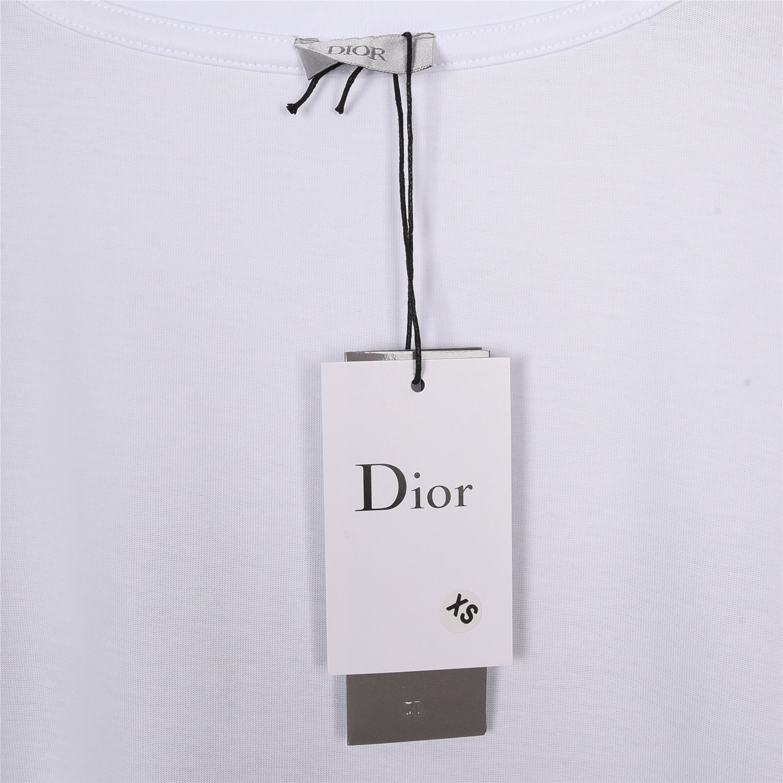 Dior/迪奥23Fw夏季新款手绘大字母logo印花短袖