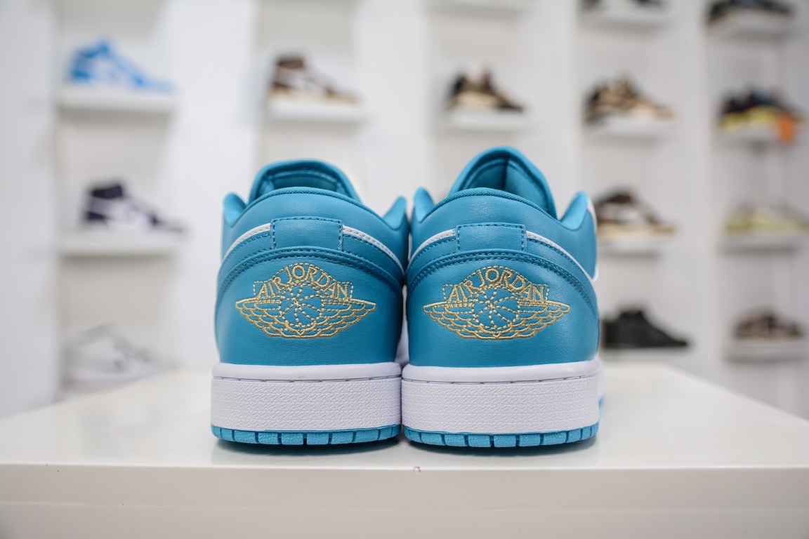 200 原装Nike Air Jordan 1 Low GS”White/Black/Pink”AJ1乔丹一代低帮篮球鞋 553558-174