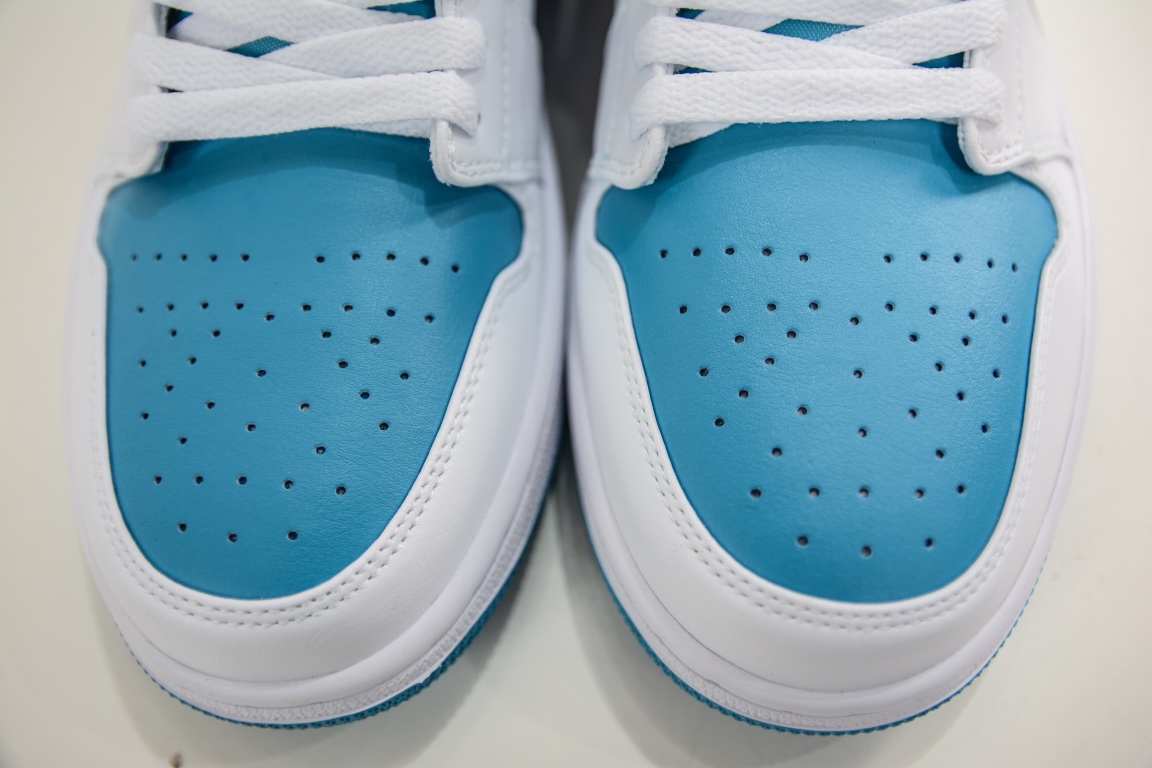 200 原装Nike Air Jordan 1 Low GS”White/Black/Pink”AJ1乔丹一代低帮篮球鞋 553558-174