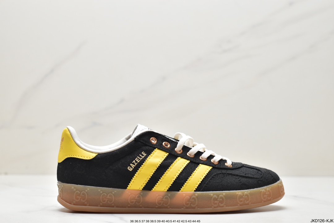 Heavy joint Adidas originals x Gucci Gazelle joint classic casual sneakers