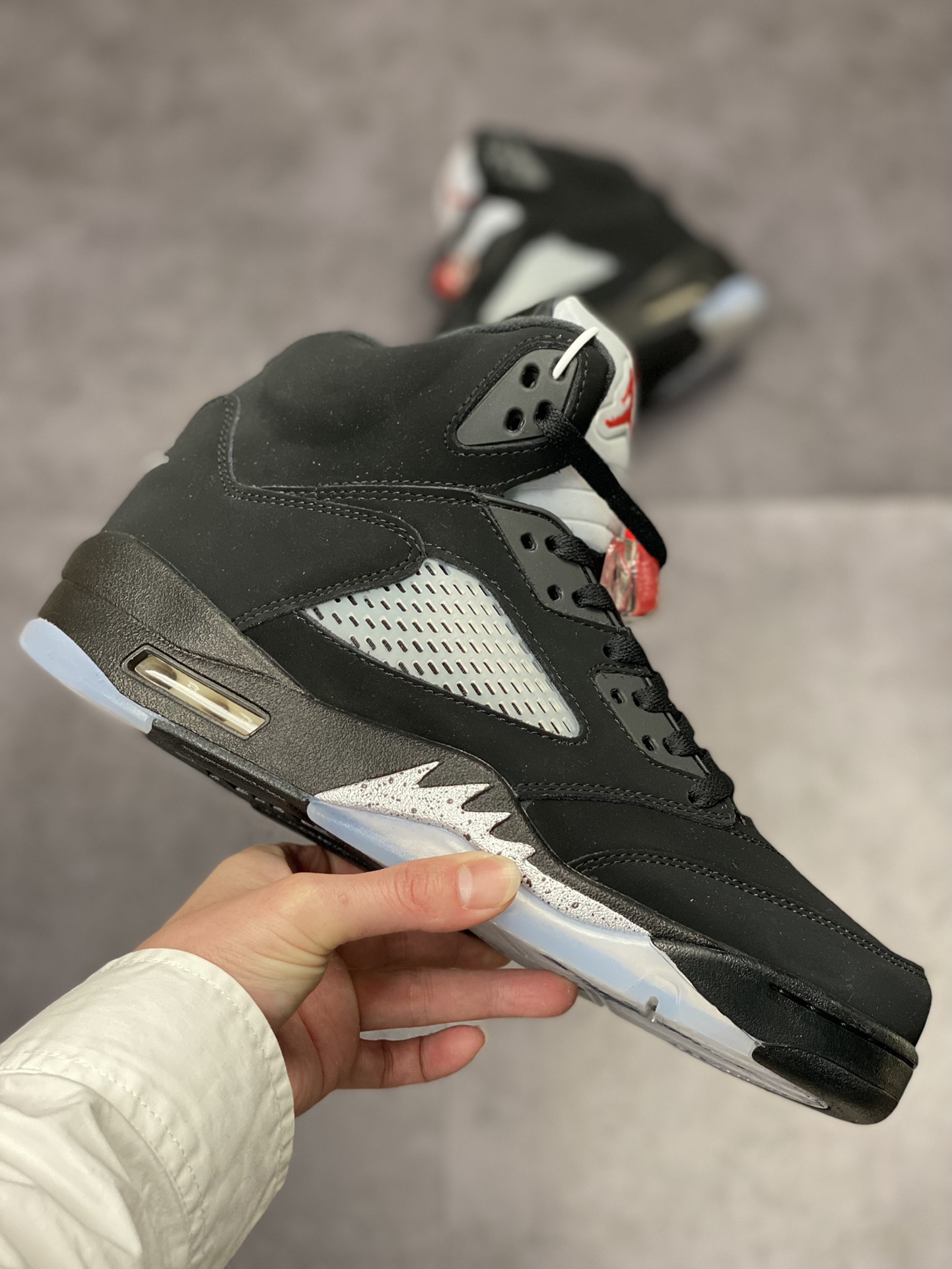 Air Jordan 5 Retro Black Metallic 黑银 845035-003