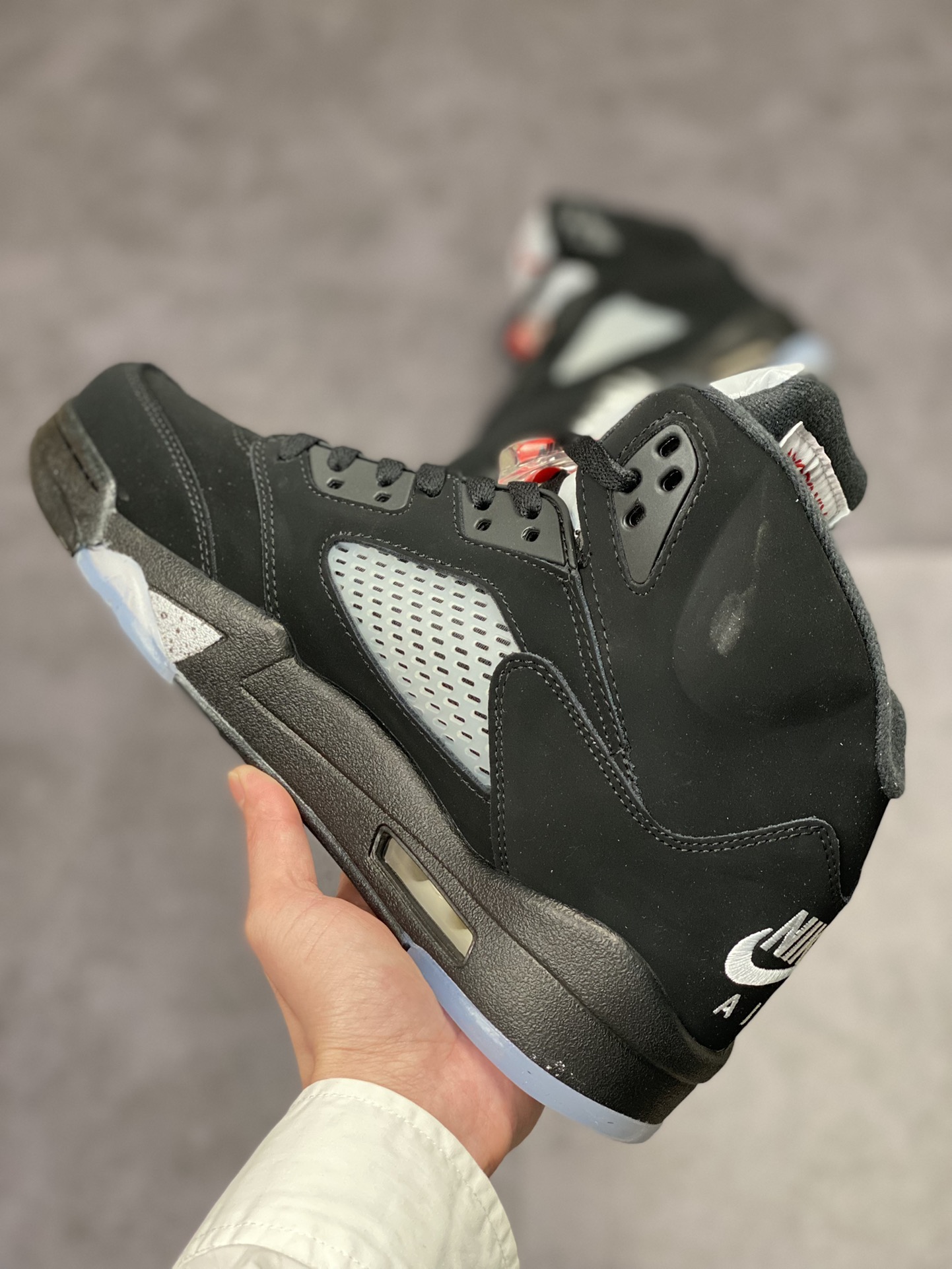 Air Jordan 5 Retro Black Metallic 黑银 845035-003