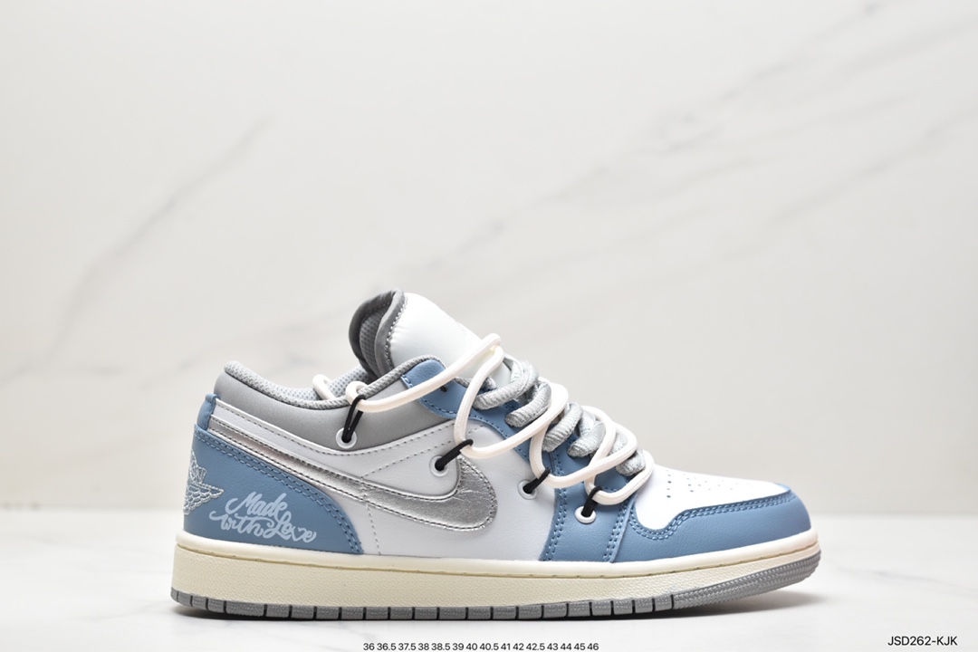 200 Air Jordan 1 Low 水洗单宁 AJ1乔1低帮休闲板鞋553558-053