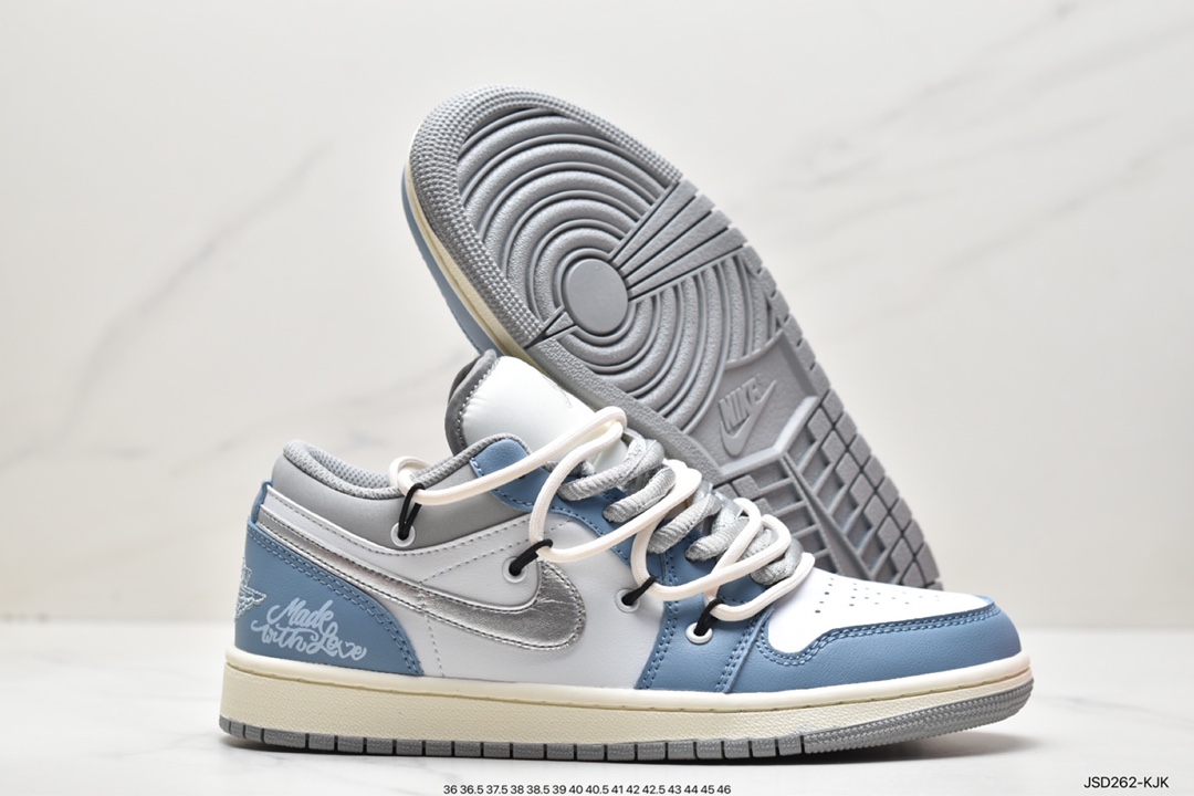 200 Air Jordan 1 Low 水洗单宁 AJ1乔1低帮休闲板鞋553558-053