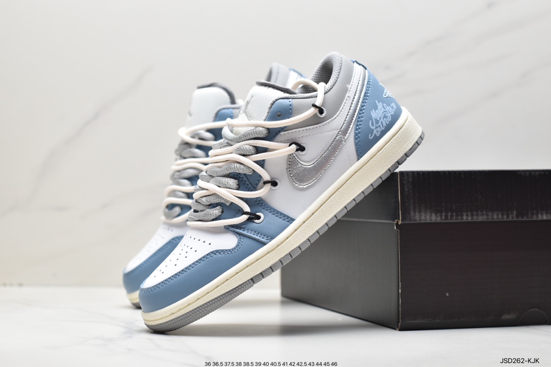200 Air Jordan 1 Low 水洗单宁 AJ1乔1低帮休闲板鞋553558-053