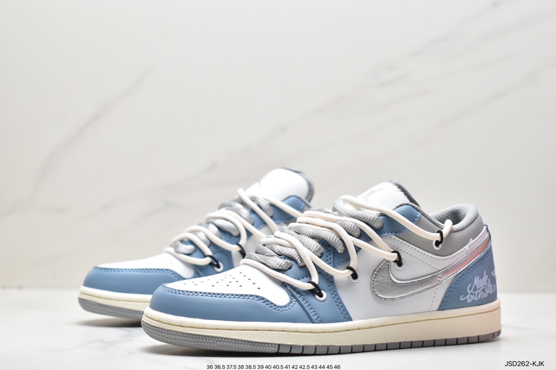 200 Air Jordan 1 Low 水洗单宁 AJ1乔1低帮休闲板鞋553558-053