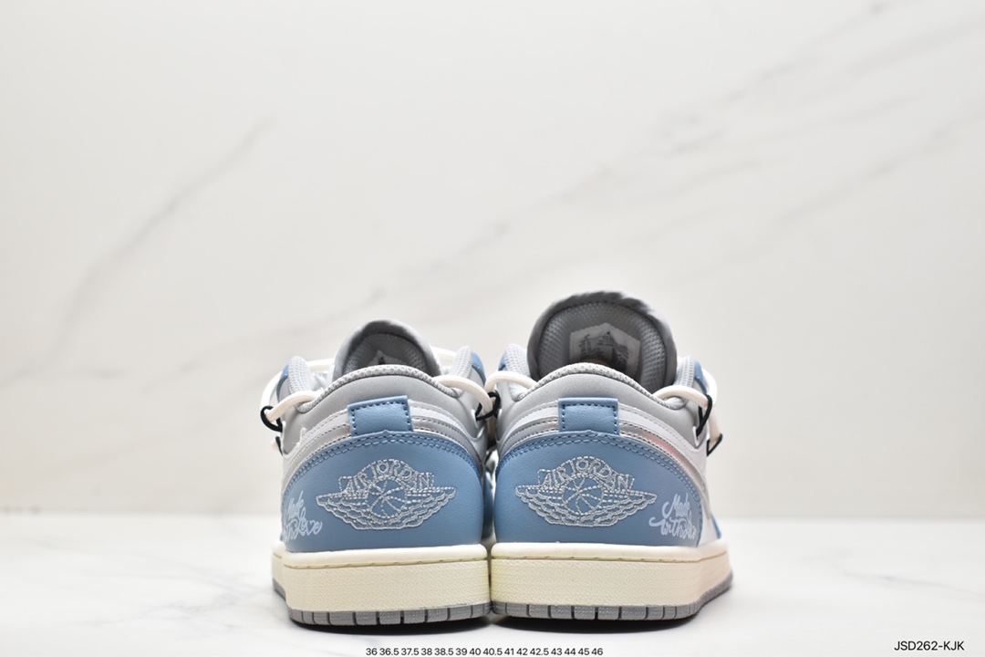 200 Air Jordan 1 Low 水洗单宁 AJ1乔1低帮休闲板鞋553558-053
