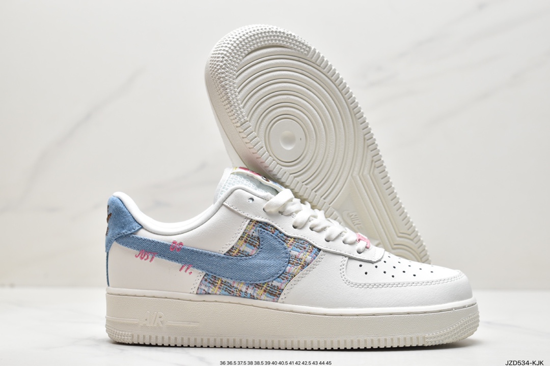 140 耐克Nike Air Force 1 Low 空军一号低帮百搭休闲运动板鞋FJ7740-141