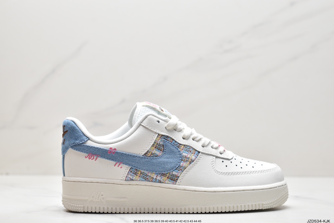 140 耐克Nike Air Force 1 Low 空军一号低帮百搭休闲运动板鞋FJ7740-141