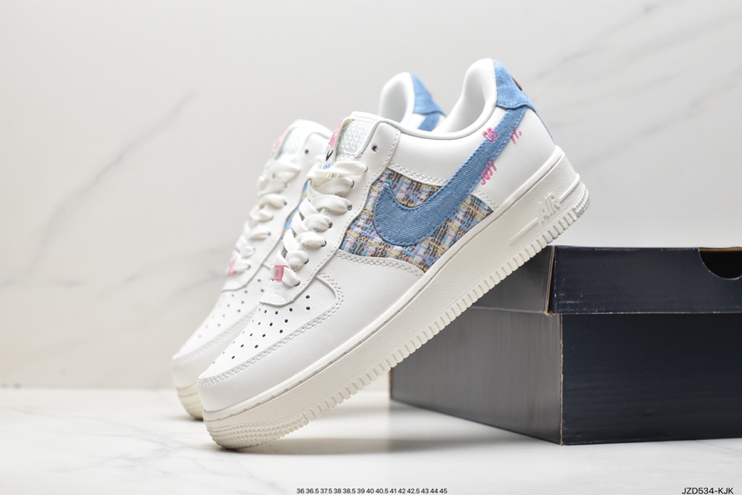 140 耐克Nike Air Force 1 Low 空军一号低帮百搭休闲运动板鞋FJ7740-141