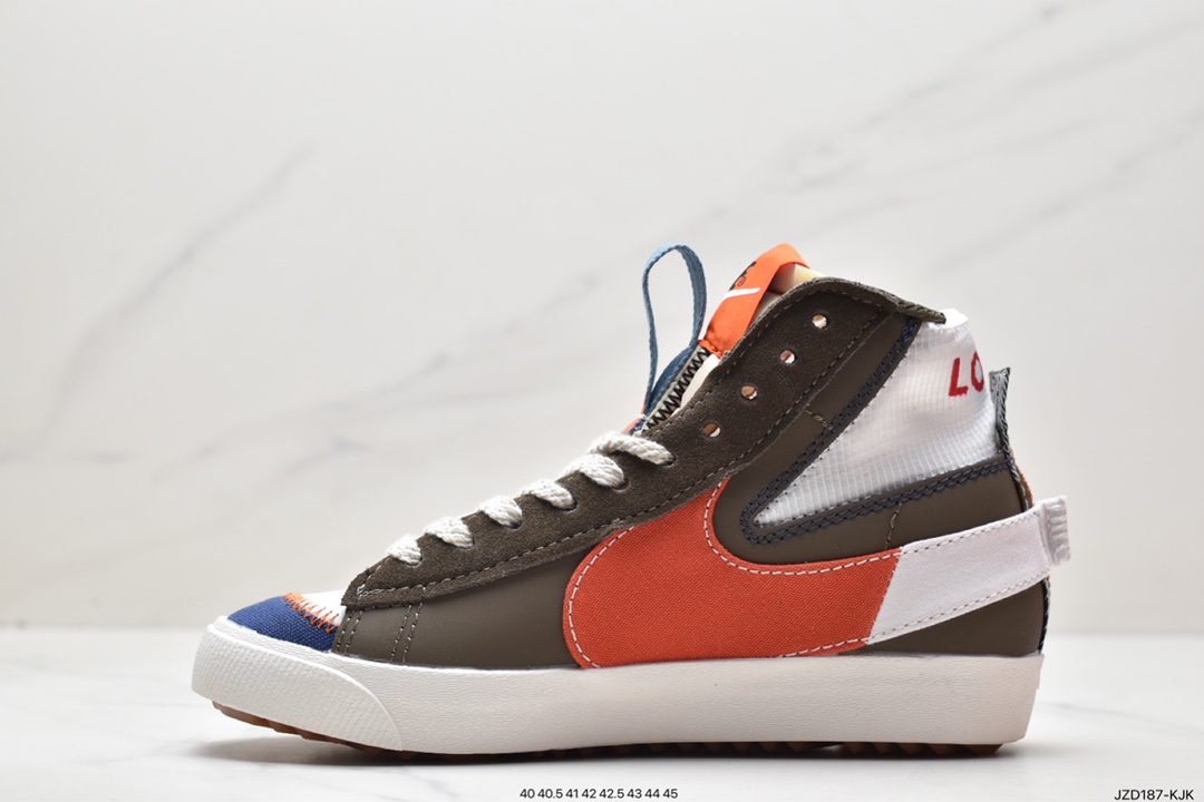 140 耐克Nike Blazer MID 77 Vntg开拓者 大勾 复古经典中帮百搭休闲运动板鞋DQ5080-001