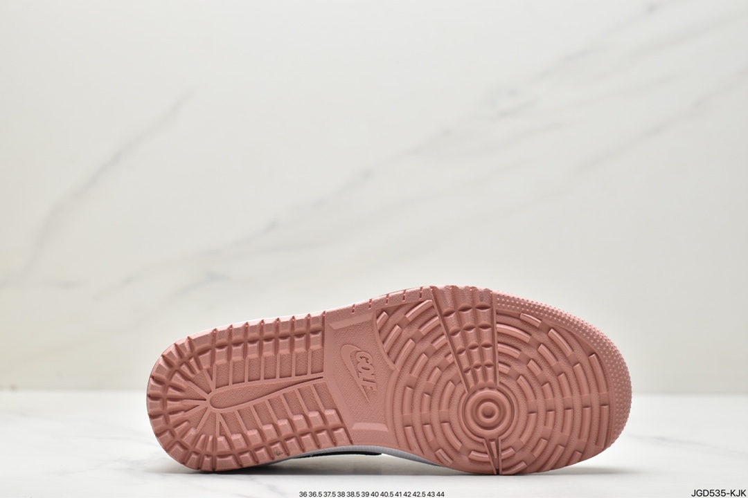 170 Air Jordan 1 Low AJ1低帮 高尔夫 黑白粉 DD9315-106