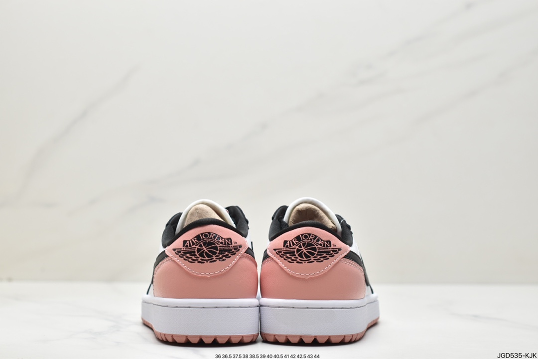 170 Air Jordan 1 Low AJ1低帮 高尔夫 黑白粉 DD9315-106