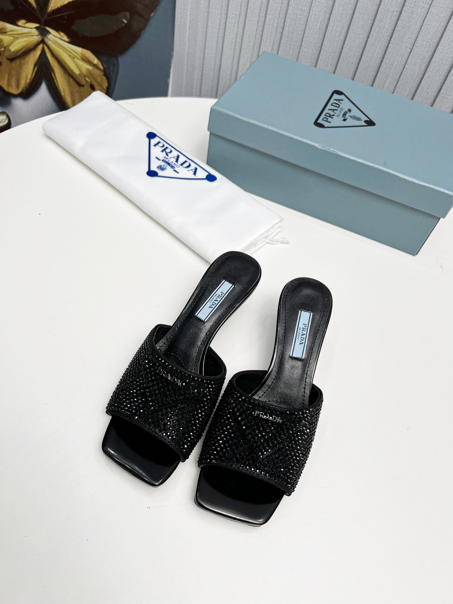 ex fábrica 2023 SSS relanza las nuevas botas largas y cortas de Prada, sandalias zapatos individuale