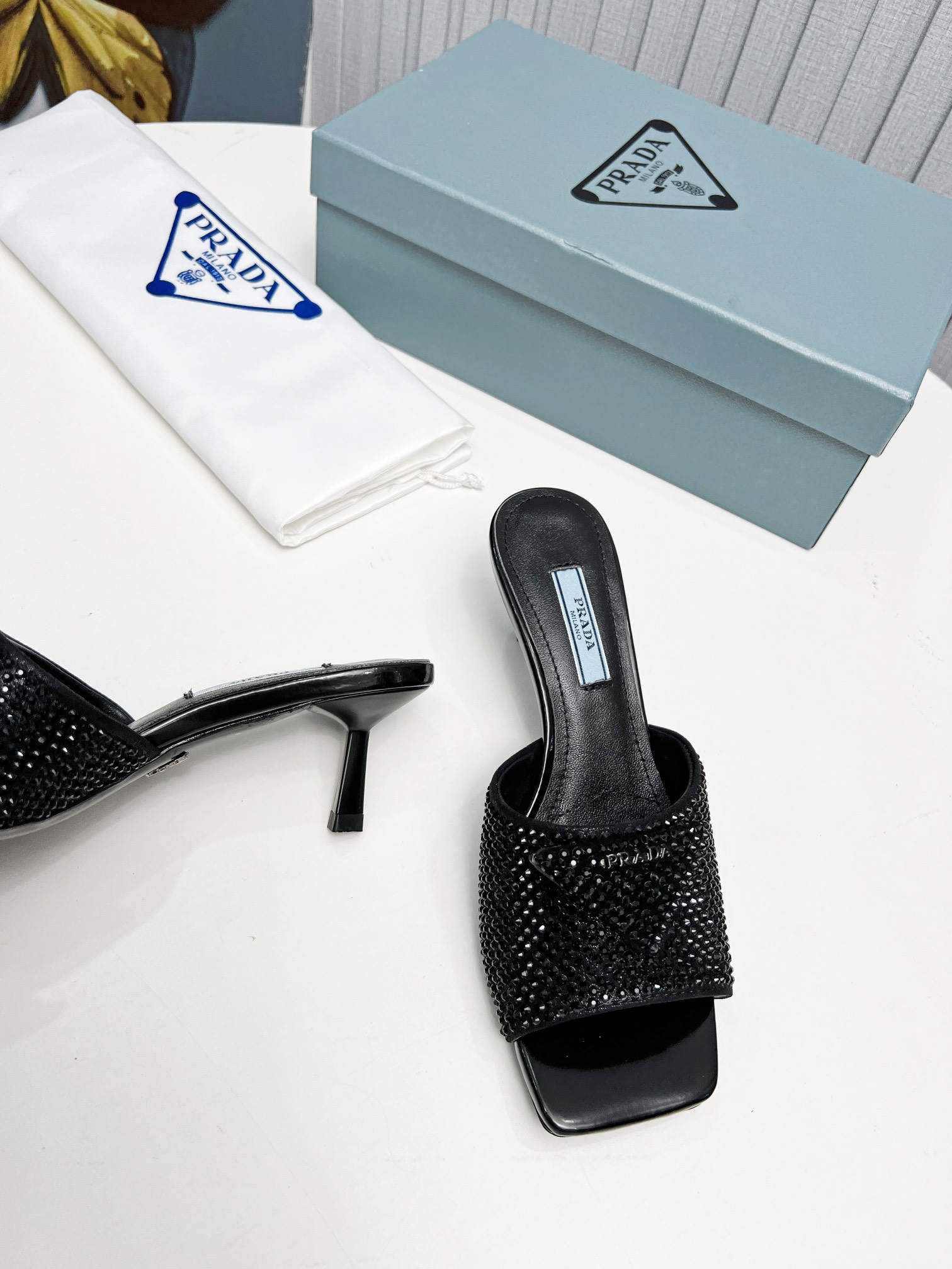 ex fábrica 2023 SSS relanza las nuevas botas largas y cortas de Prada, sandalias zapatos individuale