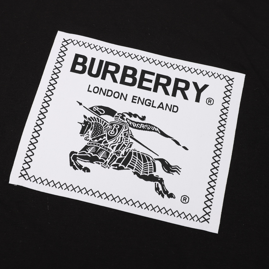 Burberry/巴宝莉 战马贴布短袖T恤