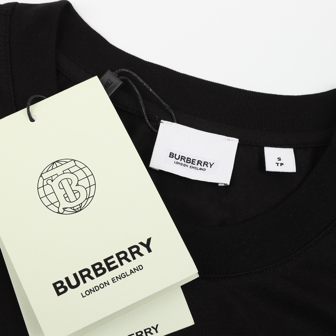 Burberry/巴宝莉 战马贴布短袖T恤