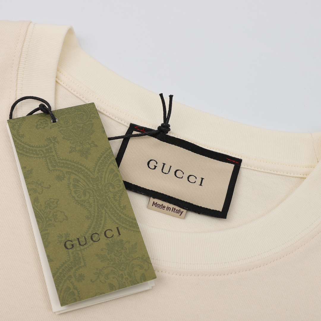 GUCCI/古驰 米老鼠印花短袖 定织克重230针织棉