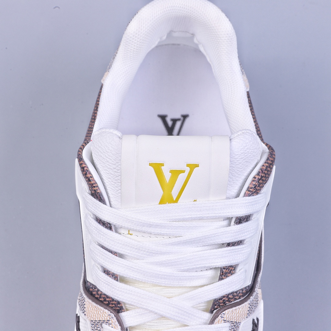 Louis Vuitton Louis Vuitton luxury single product shoe upper tire leather and imported PVC sanctions