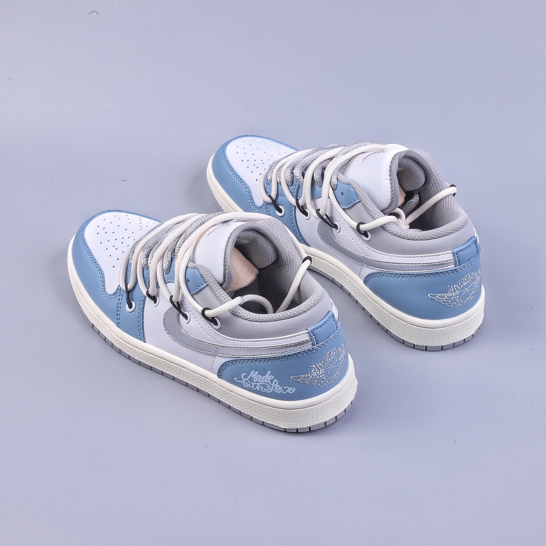 220 Air Jordan 1 Low 绑带 AJ1乔1低帮休闲板鞋 553558-053