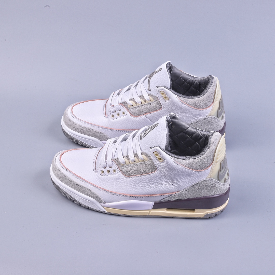 300 R Air Jordan AJ3 AMM联名白紫灰 DH3434-110