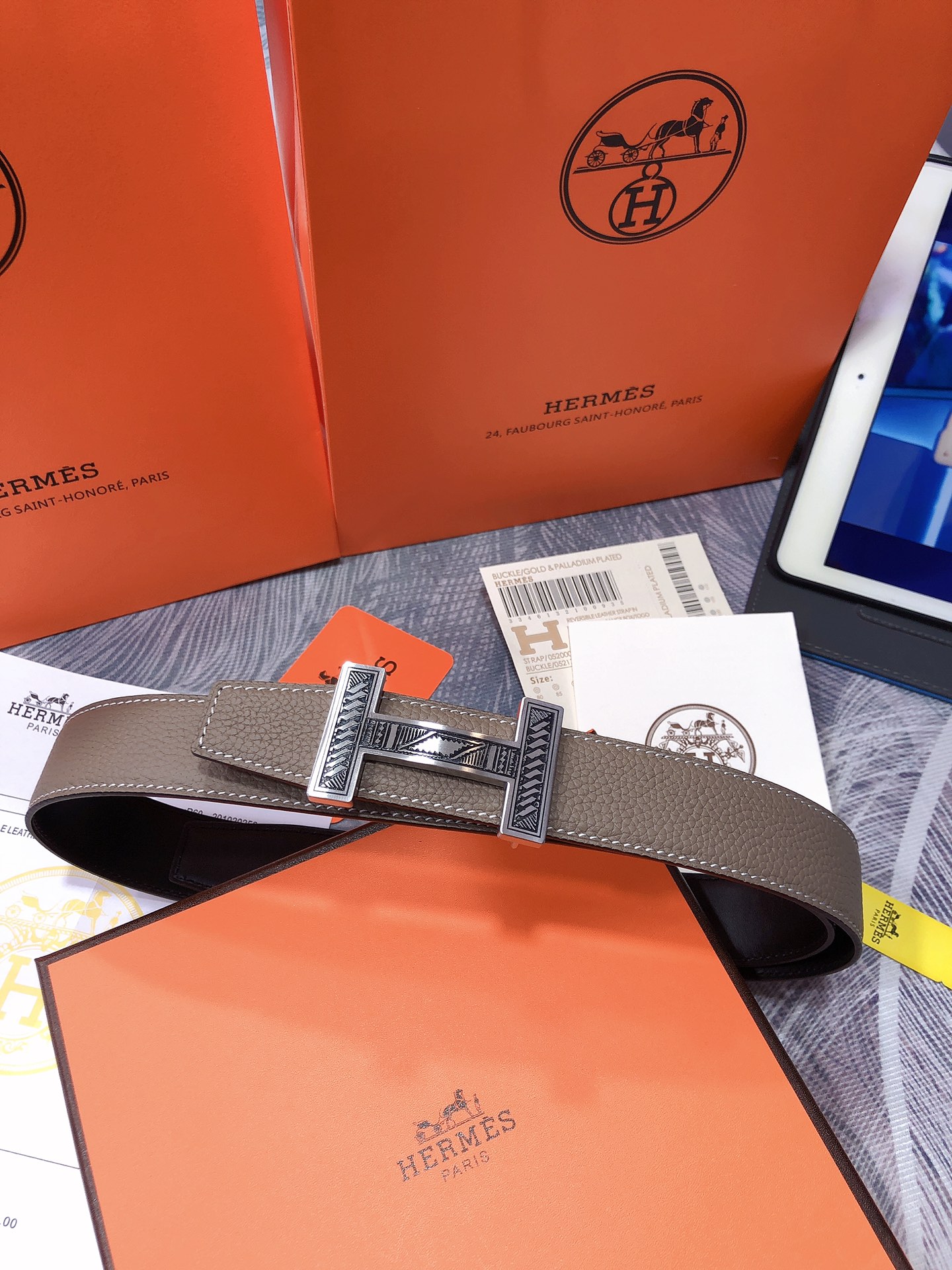 Hermes.爱马仕全套包装宽度3.