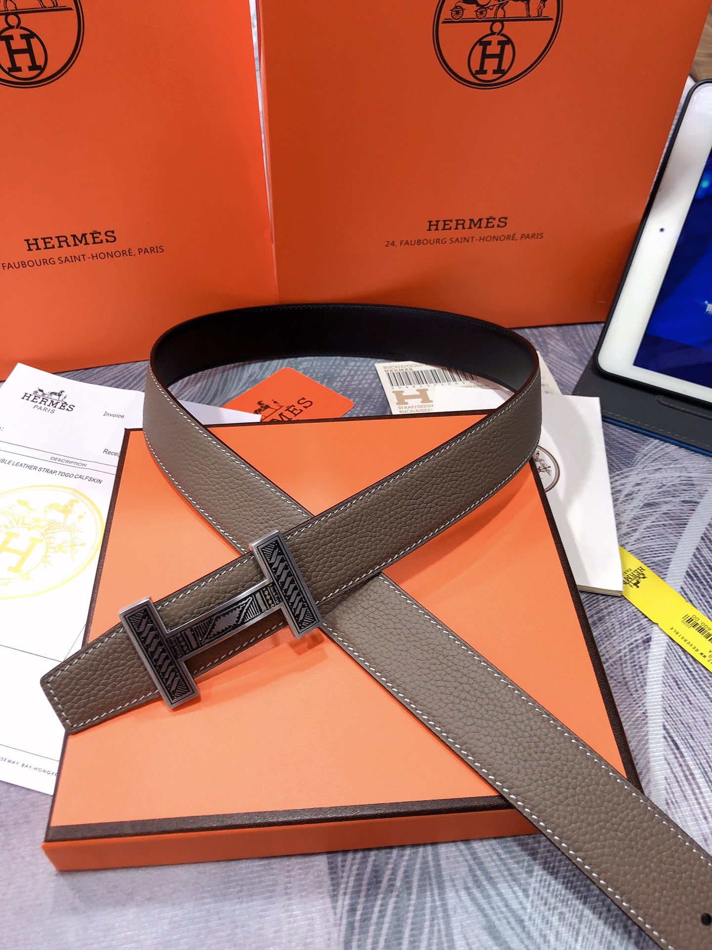 Hermes.爱马仕全套包装宽度3.