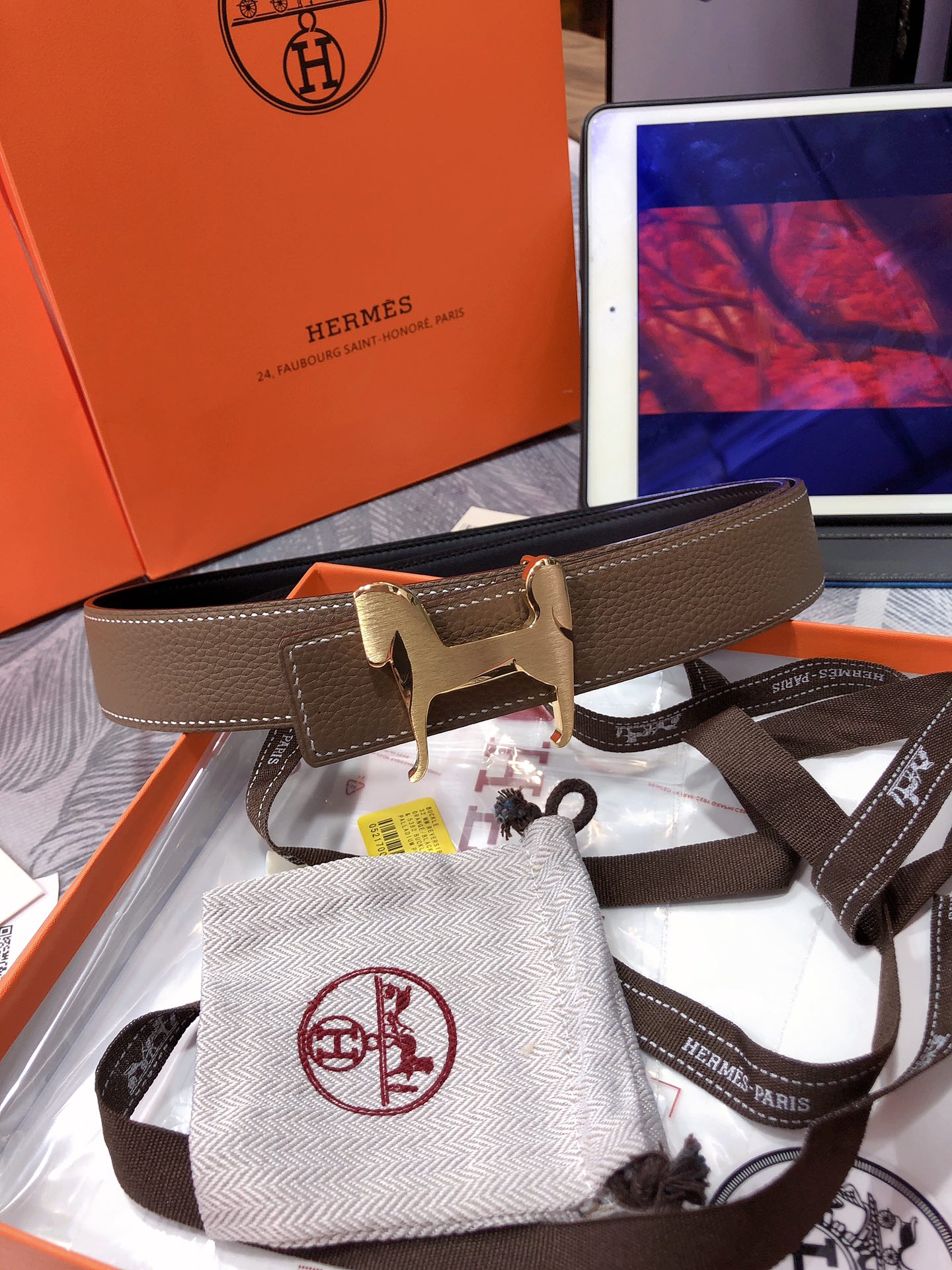 Hermes.爱马仕全套包装宽度32