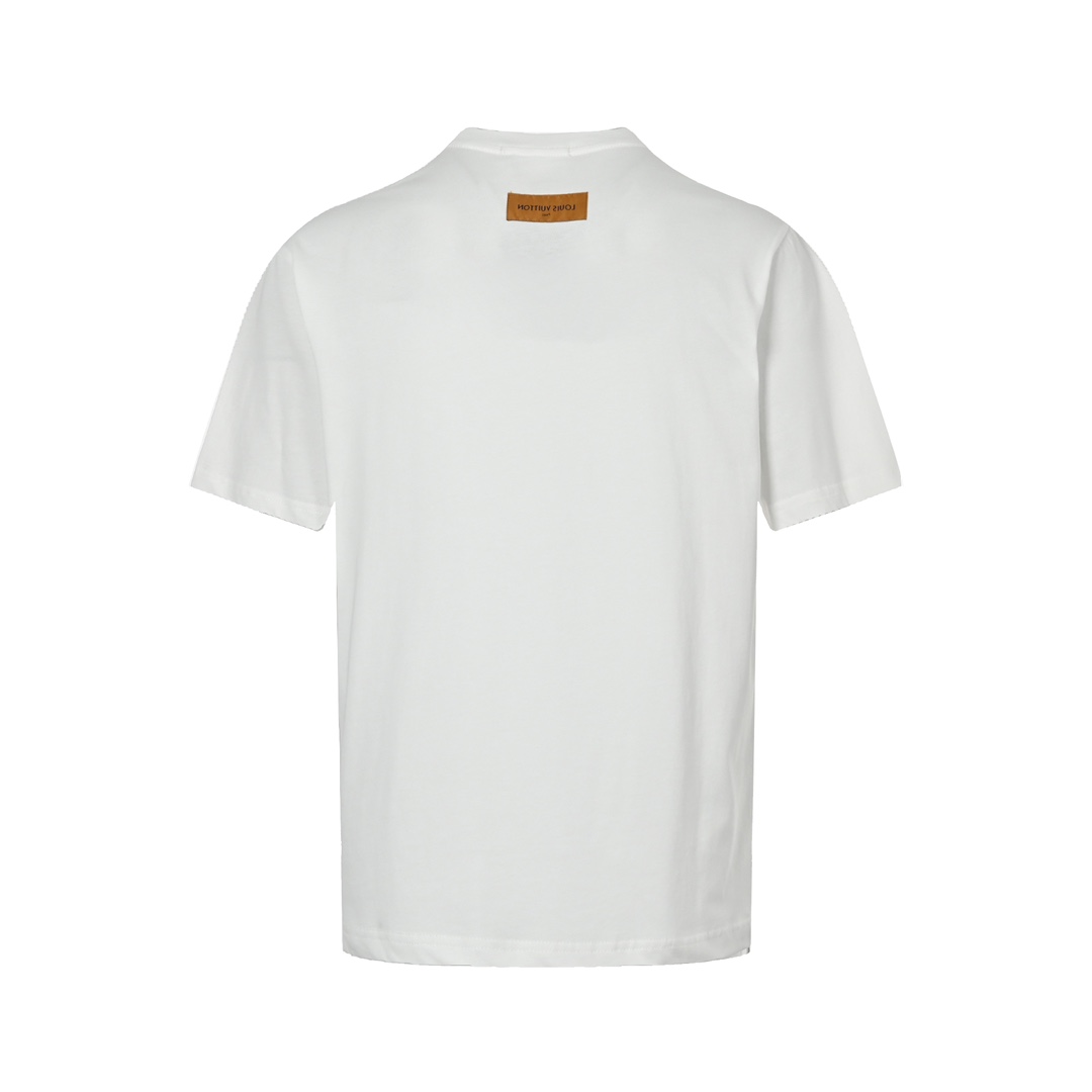 LouisVuitton/路易威登20ss 三花印花短袖