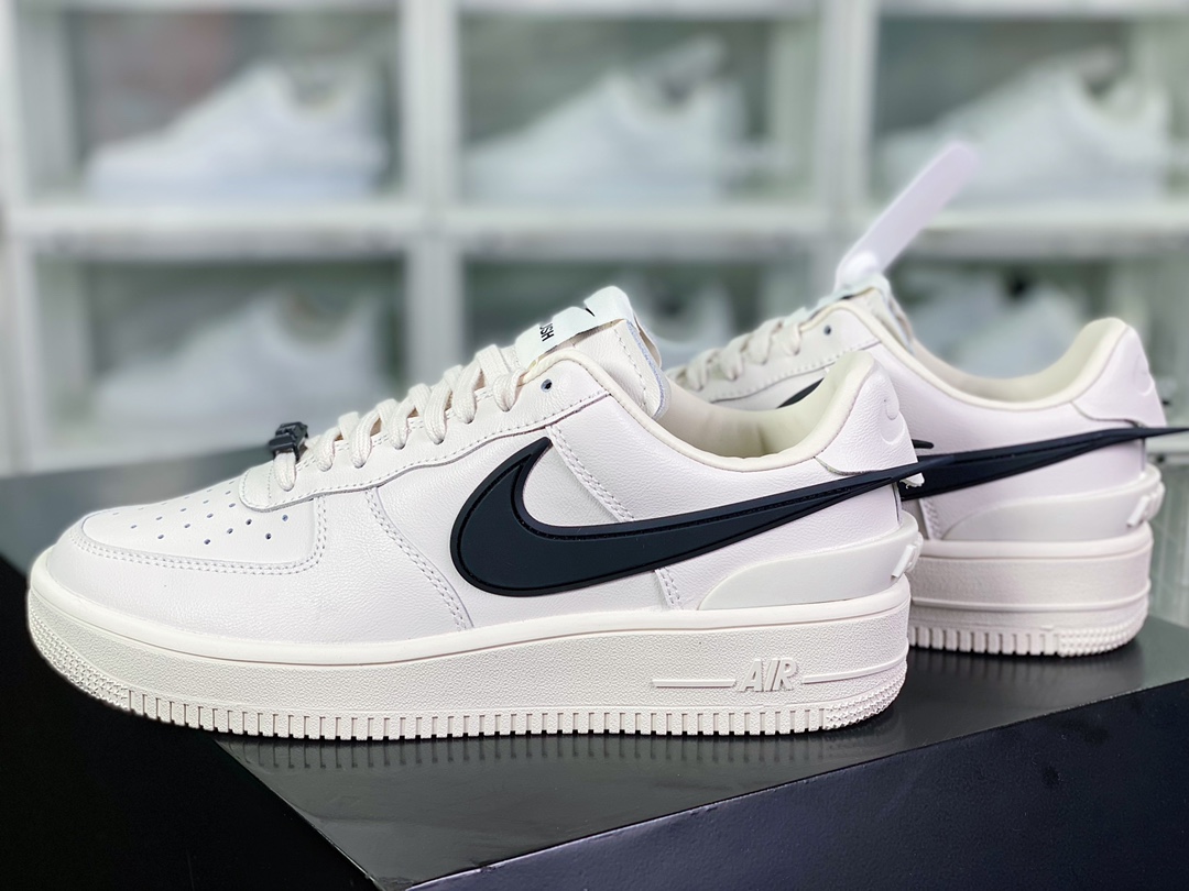 AMBUSH X Nike Air Force 1 Low SP ”Black/White” Air Force No. 1 Shoes ”Co-branded Black and White Hook” DV3464-001