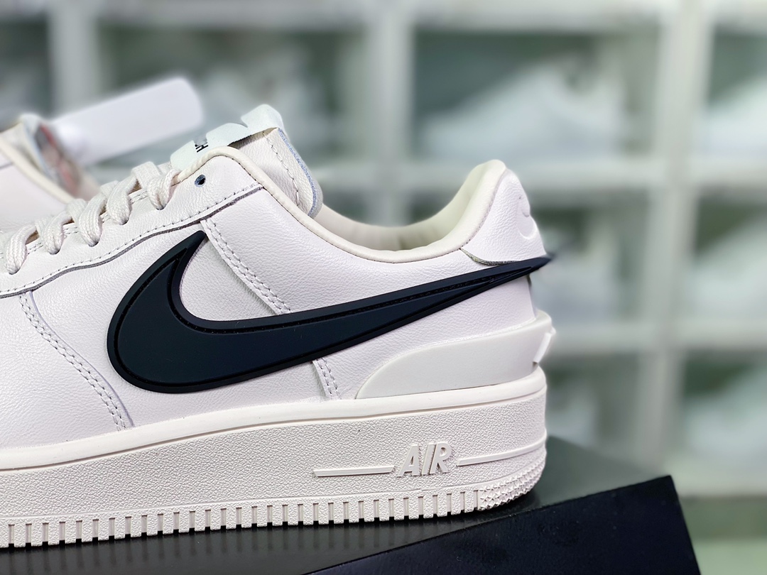 AMBUSH X Nike Air Force 1 Low SP ”Black/White” Air Force No. 1 Shoes ”Co-branded Black and White Hook” DV3464-001