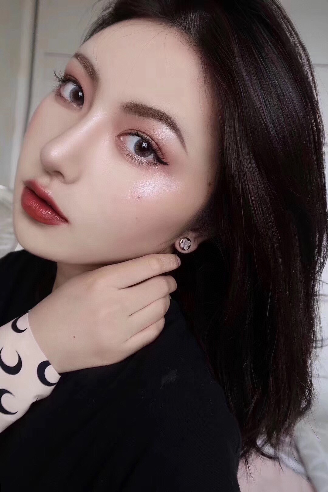 👑Lv 路易威登 四叶草不对称耳钉 日常百搭 经典款老花 超美腻 专柜不够卖的款 精选德国进口s925纯