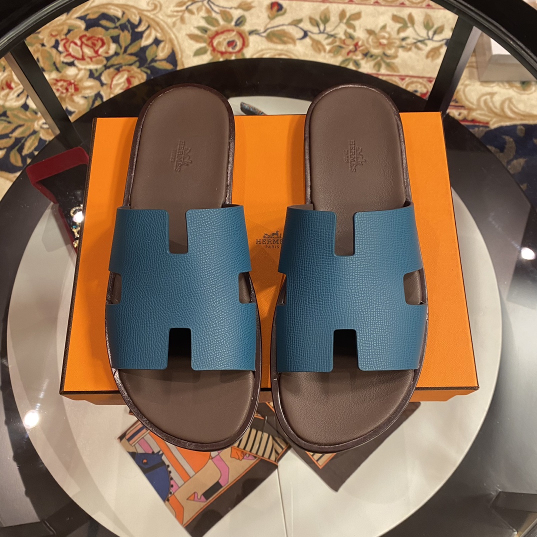 Hermès Herme℃愛玛士 万年 男士 H拖鞋