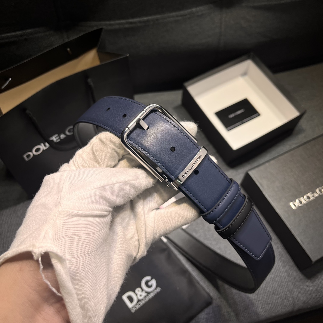Custom-Made Ostrich Striped Men’s Belt: High-Quality Fashion Statement - 图片 3